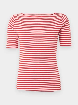 T-shirt z nadrukiem GAP czerwony
