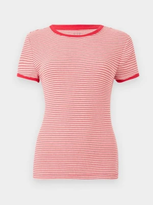 T-shirt z nadrukiem GAP czerwony