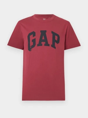 T-shirt z nadrukiem GAP czerwony