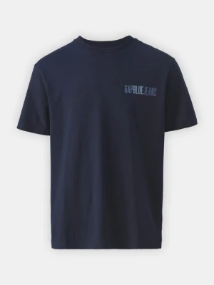 T-shirt z nadrukiem GAP granatowy