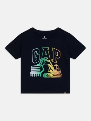T-shirt z nadrukiem GAP granatowy