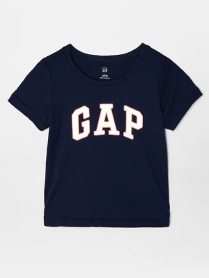 T-shirt z nadrukiem GAP granatowy