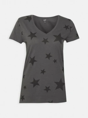T-shirt z nadrukiem GAP szary