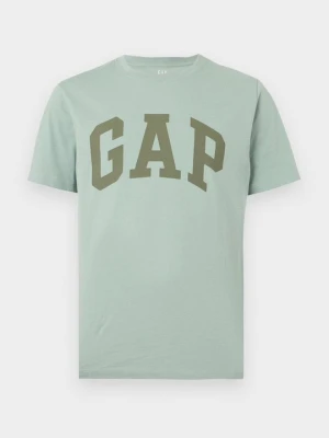 T-shirt z nadrukiem GAP zielony