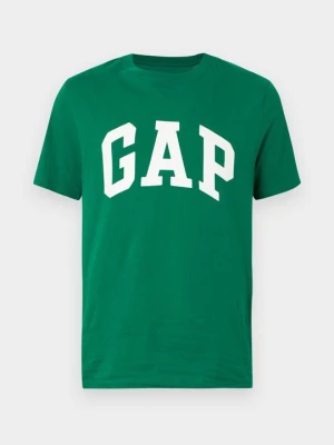 T-shirt z nadrukiem GAP zielony