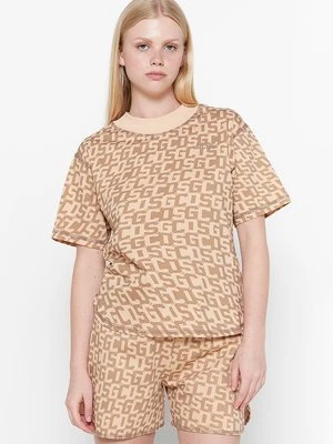 T-shirt z nadrukiem GCDS