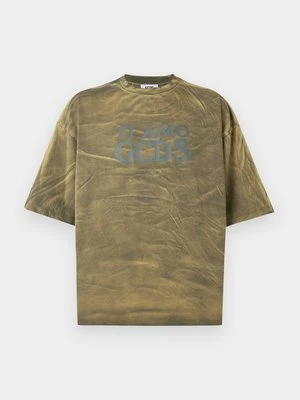 T-shirt z nadrukiem GCDS