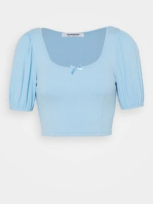 T-shirt z nadrukiem Glamorous