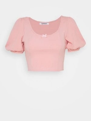 T-shirt z nadrukiem Glamorous