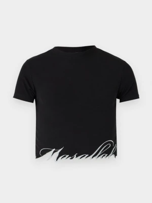 T-shirt z nadrukiem GmbH czarny