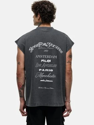 T-shirt z nadrukiem Good For Nothing