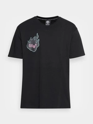 T-shirt z nadrukiem Grimey