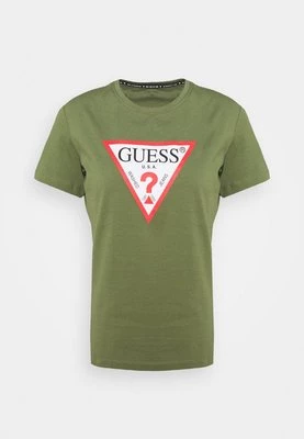 T-shirt z nadrukiem Guess