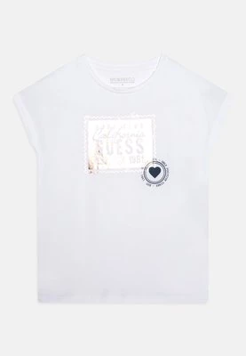 T-shirt z nadrukiem Guess