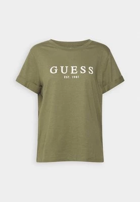 T-shirt z nadrukiem Guess