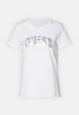 T-shirt z nadrukiem Guess