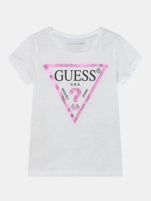 T-shirt z nadrukiem Guess