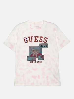 T-shirt z nadrukiem Guess