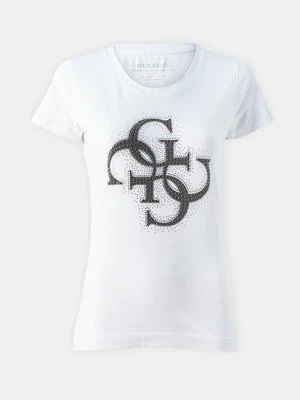 T-shirt z nadrukiem Guess