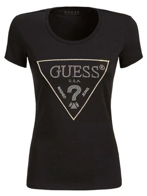 T-shirt z nadrukiem Guess