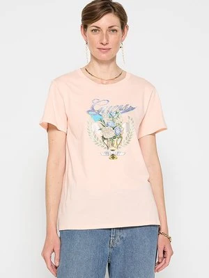 T-shirt z nadrukiem Guess