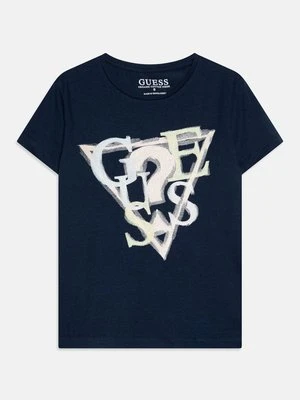 T-shirt z nadrukiem Guess