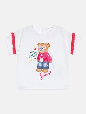 T-shirt z nadrukiem Guess