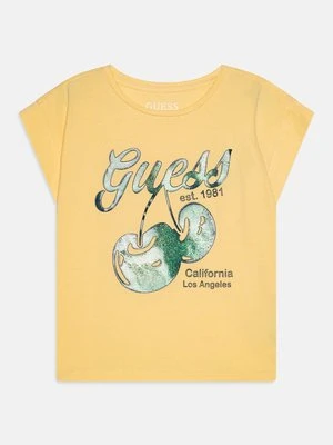 T-shirt z nadrukiem Guess