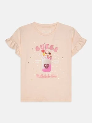 T-shirt z nadrukiem Guess