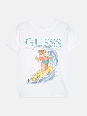 T-shirt z nadrukiem Guess