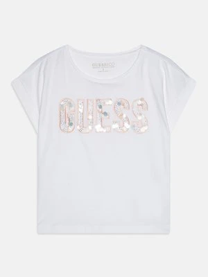 T-shirt z nadrukiem Guess