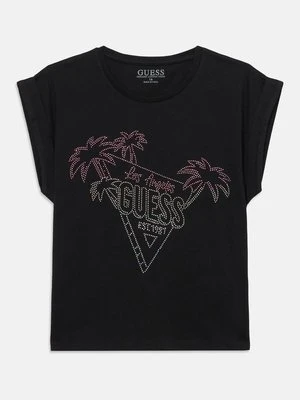T-shirt z nadrukiem Guess