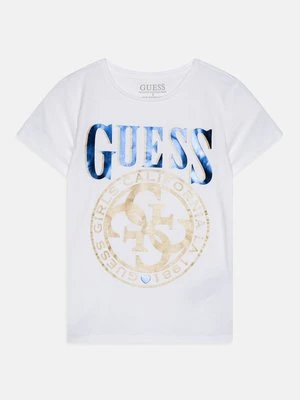 T-shirt z nadrukiem Guess