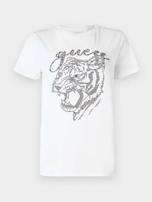 T-shirt z nadrukiem Guess