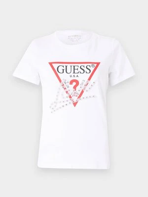 T-shirt z nadrukiem Guess