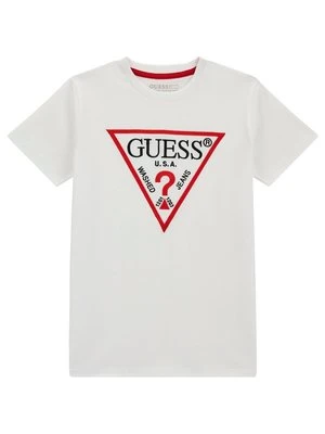 T-shirt z nadrukiem Guess
