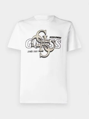 T-shirt z nadrukiem Guess