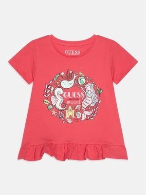 T-shirt z nadrukiem Guess