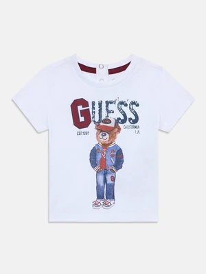 T-shirt z nadrukiem Guess
