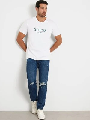Zdjęcie produktu T-shirt z nadrukiem Guess biały