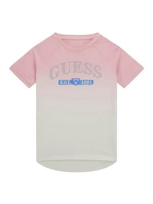 T-shirt z nadrukiem Guess