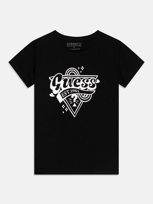 T-shirt z nadrukiem Guess