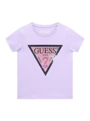 T-shirt z nadrukiem Guess