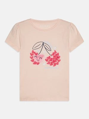T-shirt z nadrukiem Guess