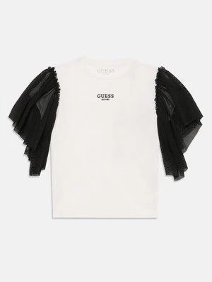 T-shirt z nadrukiem Guess