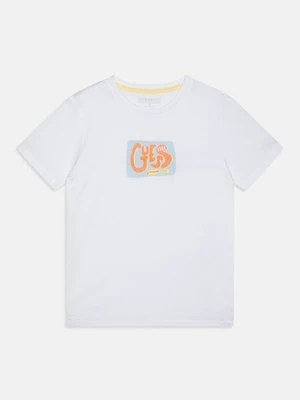 T-shirt z nadrukiem Guess