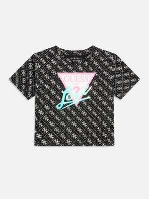 T-shirt z nadrukiem Guess