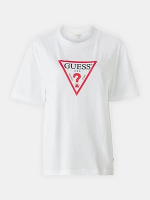 T-shirt z nadrukiem Guess Jeans