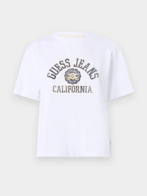 T-shirt z nadrukiem Guess Jeans