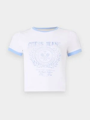 T-shirt z nadrukiem Guess Jeans